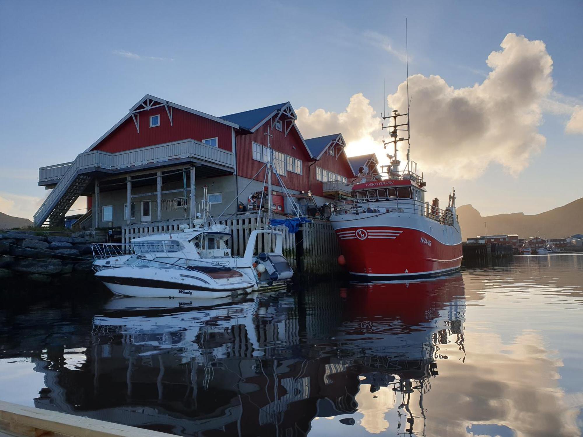 Apartmán Bensvik Brygge Vaeroy Exteriér fotografie